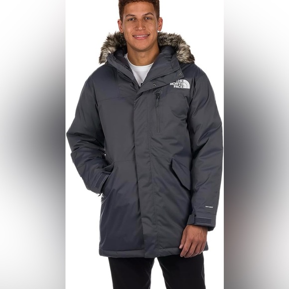 The North Face Mens Bedford 550 Down Parka in Vanadis grey - Picture 10 of 14